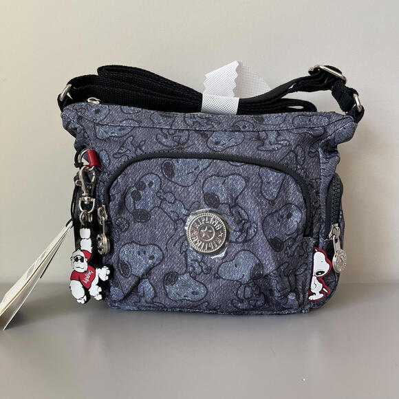 Kipling x Peanuts Gabbie Mini Crossbody Bag NWT - Picture 1 of 9